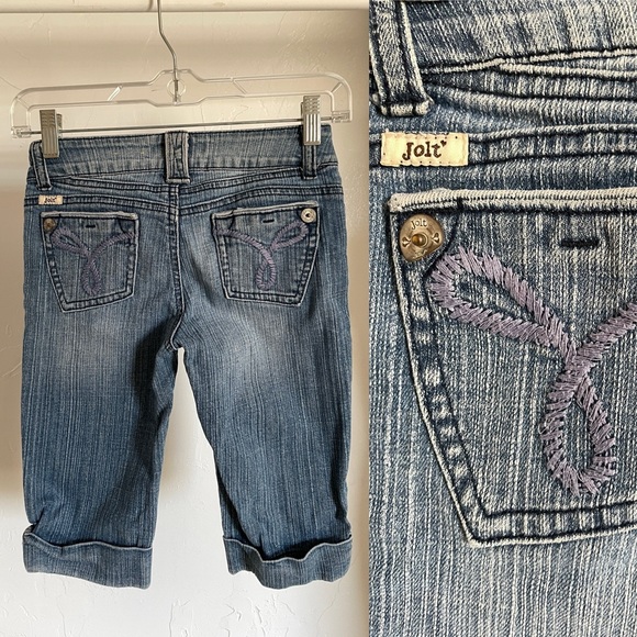 JOLT Vintage Y2K Little GIRLS JEANS Size 10 - Picture 2 of 8
